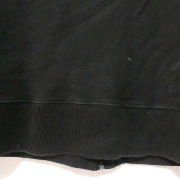 GROGGY | small | Black Sleeveless Zip-Up Sweatshirt Vest | Zip-Up Pockets - Picture 15 of 16